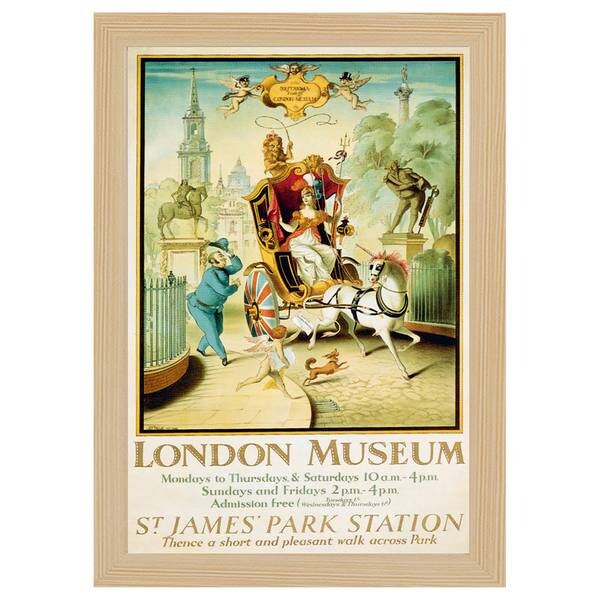

Рамка для фотографий LegendArte Poster 1928 Tate Gallery цвет eiche dekor