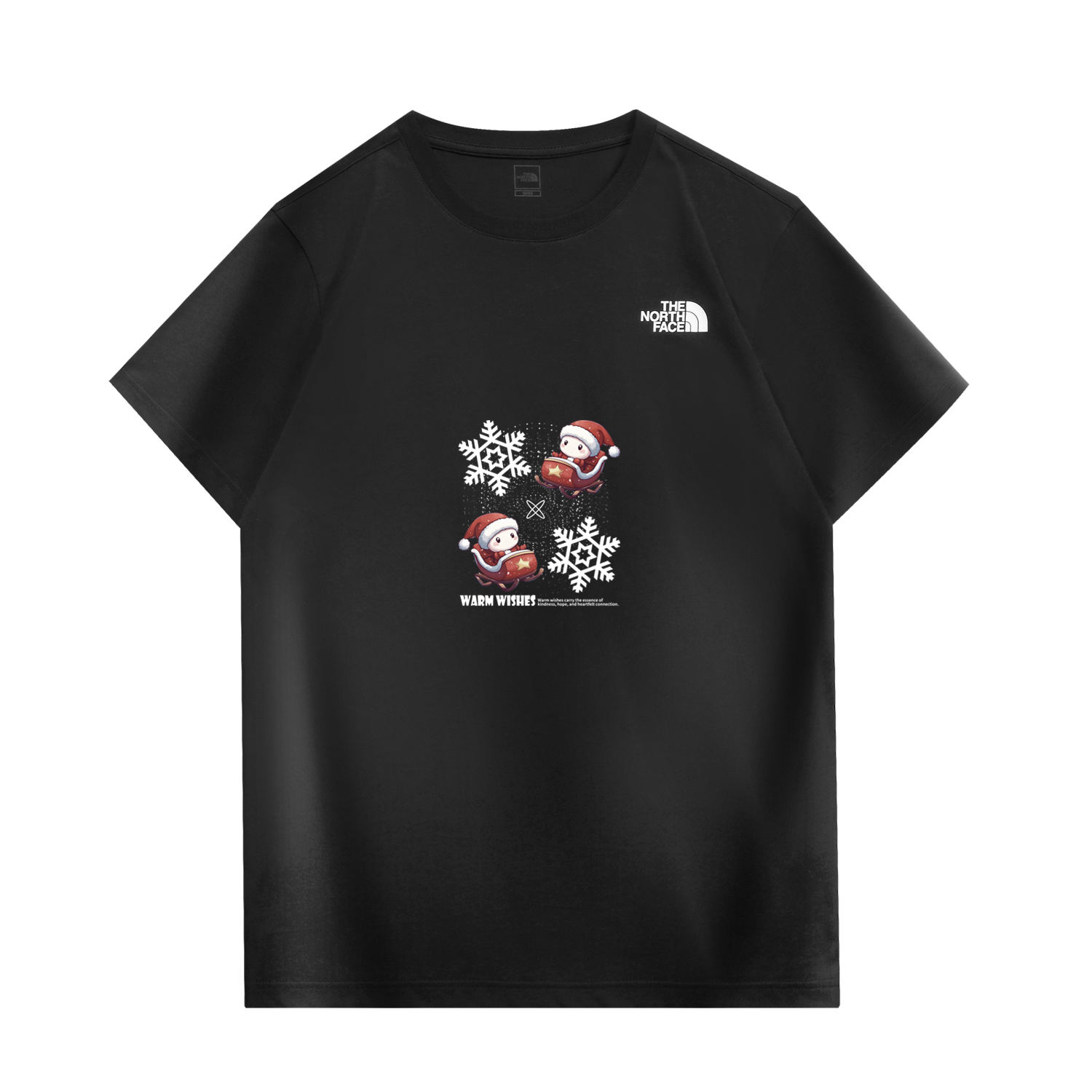 

THE NORTH FACE Футболка унисекс черная, Черный, THE NORTH FACE Футболка унисекс черная