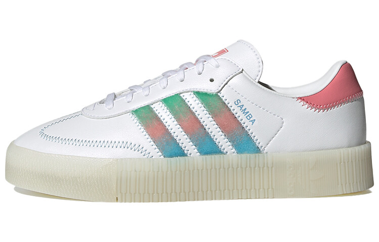 

Кроссовки Adidas Sambarose White Green Pink Women's
