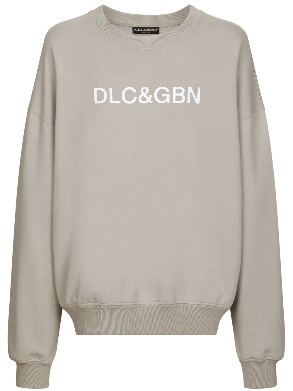 

Толстовка с круглым вырезом и логотипом DOLCE & GABBANA, нейтральный