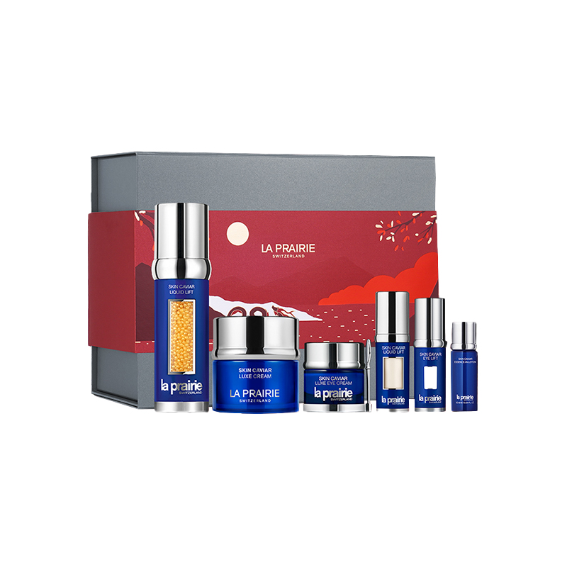 

Набор для ухода за комбинированной кожей laiponi fish serums lifting tightening, увлажняющий и подтягивающий, шесть предметов LA PRAIRIE