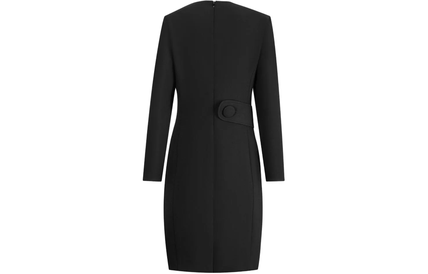 EMPORIO ARMANI Платье с длинными рукавами женское черное — фото 3