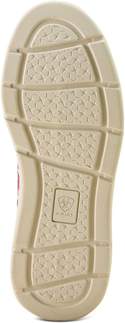 Детские унисекс мокасины Ariat Hilo, Bright Rose Southwestern Glitt — фото 3