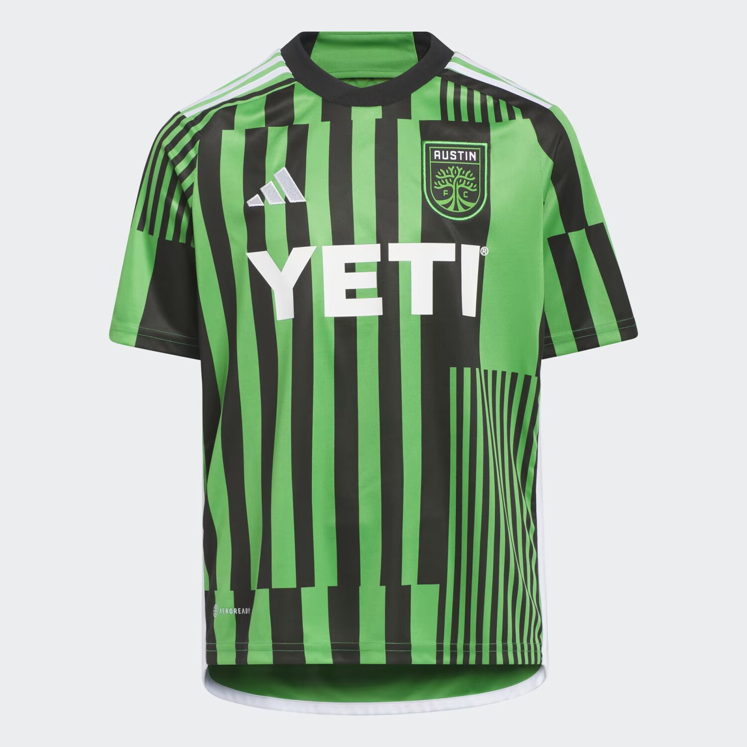 

Остин ФК 23/24 Домашняя майка Adidas, цвет Real Green/White