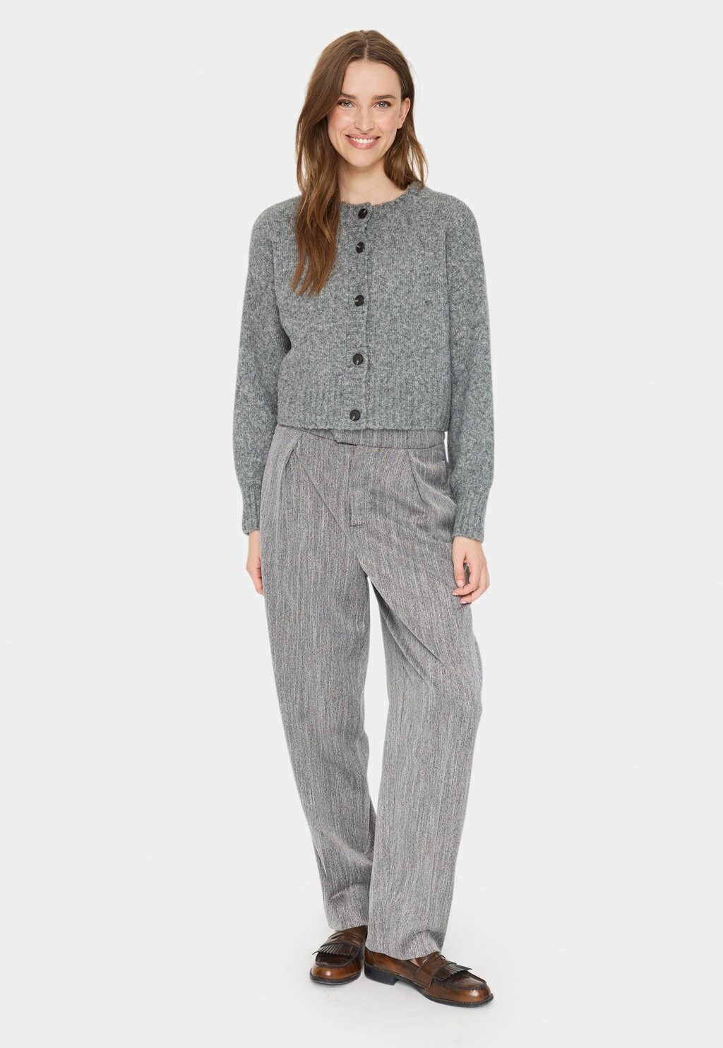 

Кардиган GILDASZ Saint Tropez, цвет Mottled Light Grey