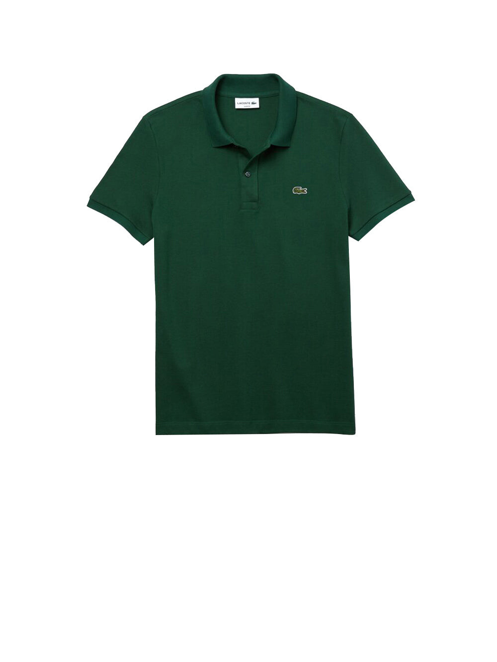

Зеленая мужская футболка-поло Lacoste