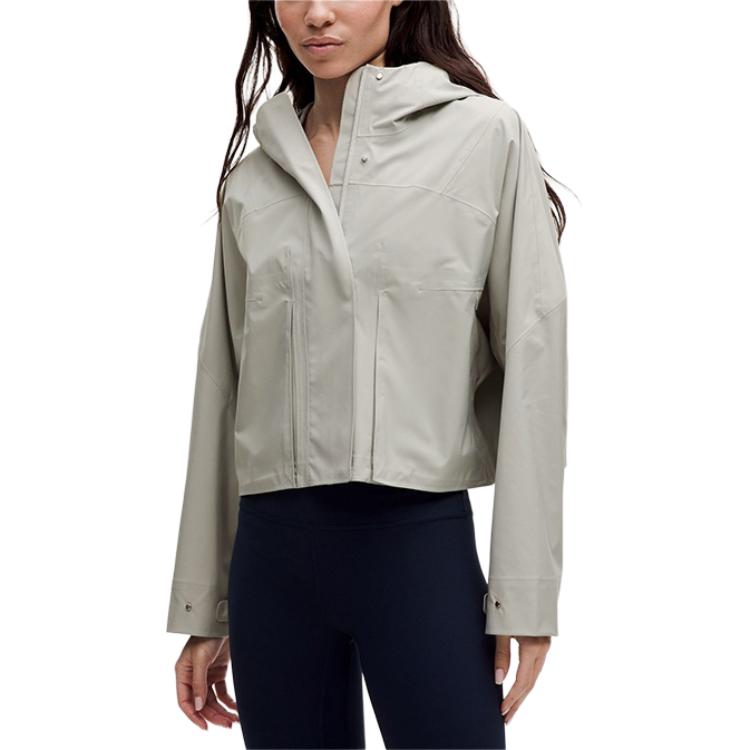 

Lululemon Женская куртка от дождя, Jade Gray/JDGR