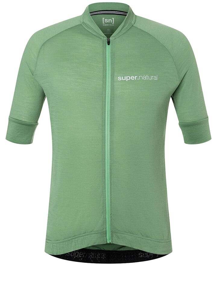 

Функциональная рубашка super.natural Fahrradtrikot Gravier, зеленый