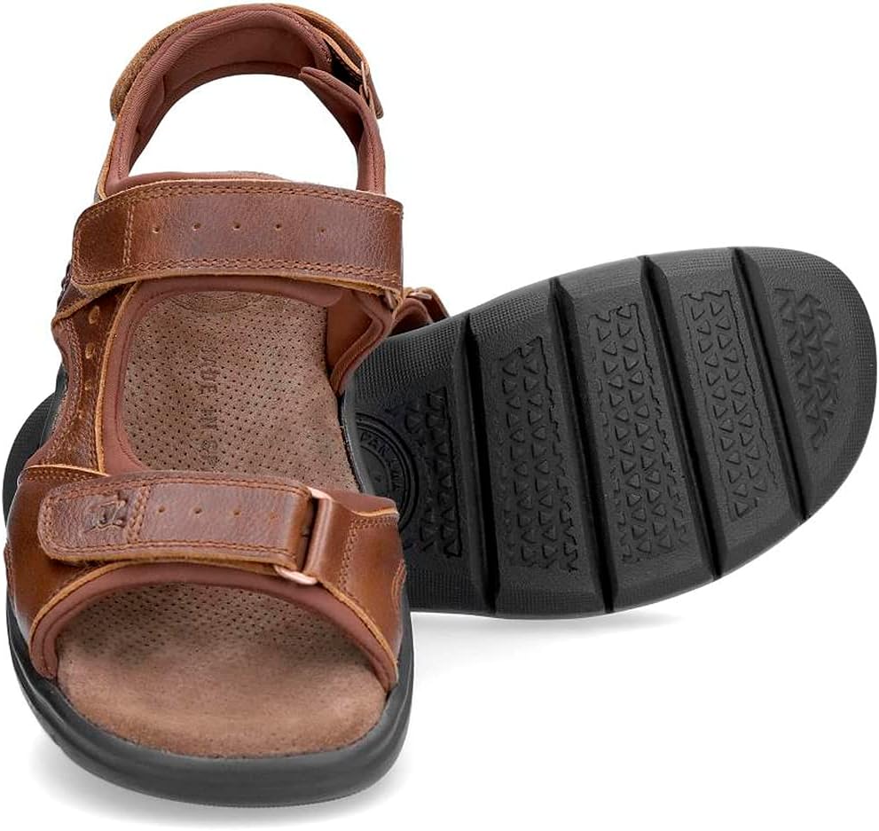 Мужские сандалии Panama Jack Salton Basics с открытым носком, коричневый — фото 3
