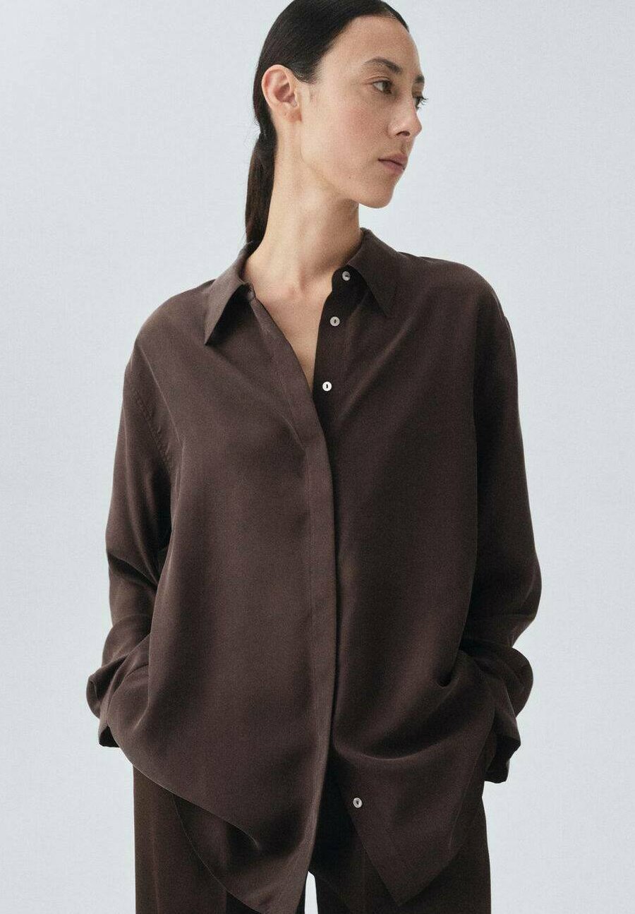 

Рубашка Mango Shirt, Brown