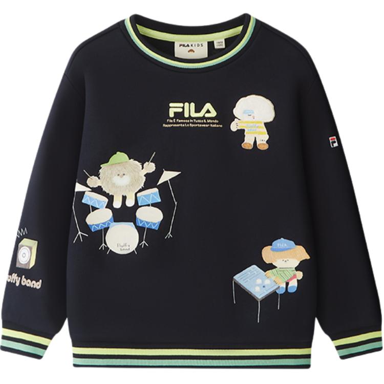 

Свитшот унисекс с круглым вырезом, средней толщины Fila, legend синий _fnv