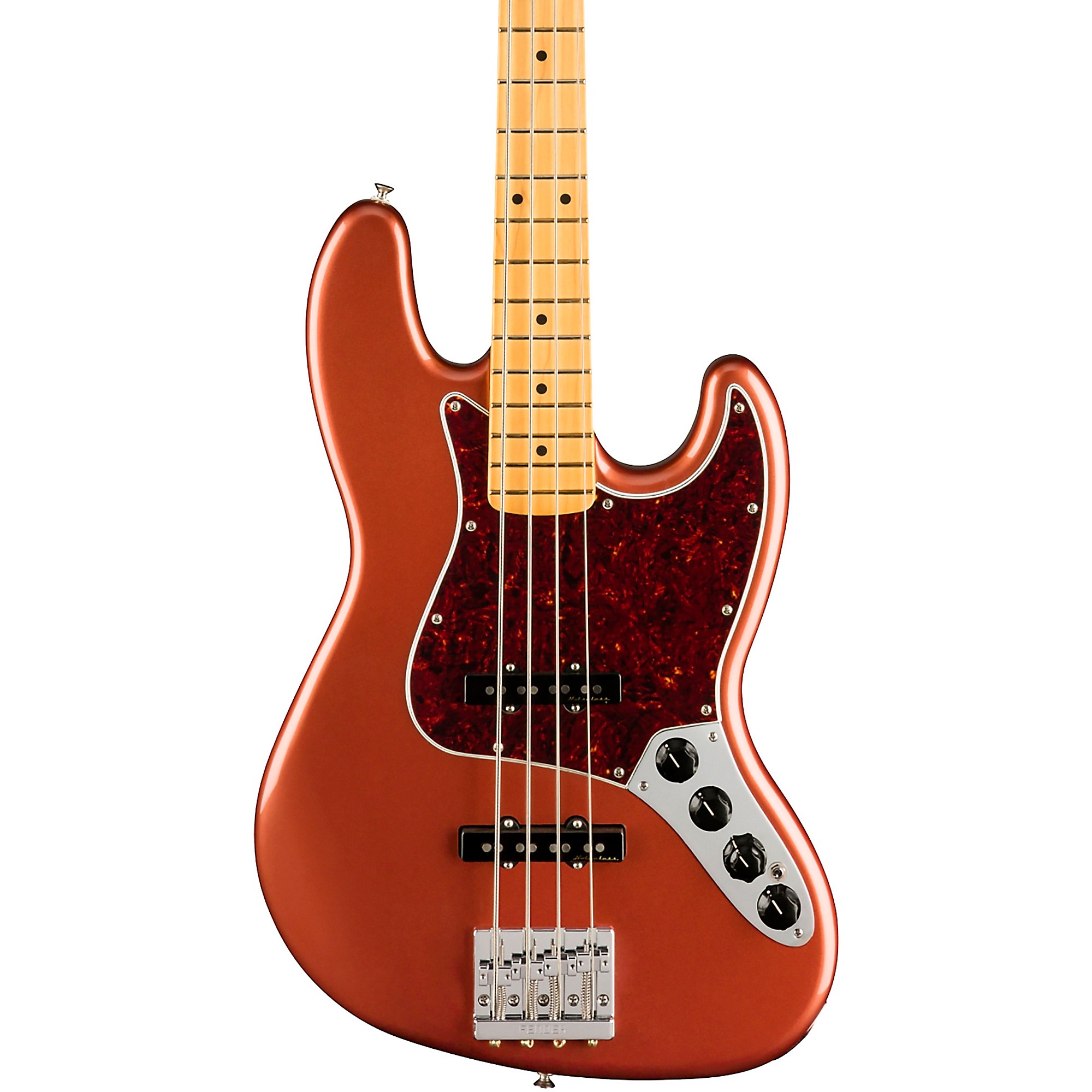 

Fender Player Plus Active Jazz Bass Кленовая накладка на гриф Aged Candy Apple Red