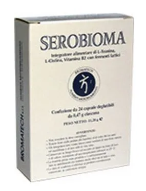 

Добавка с молочнокислыми ферментами Bromatech Serobioma, 24 капсулы