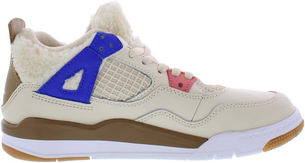 Мужские кроссовки Nike Jordan 4 Retro, размер, красный/бежевый — фото 3
