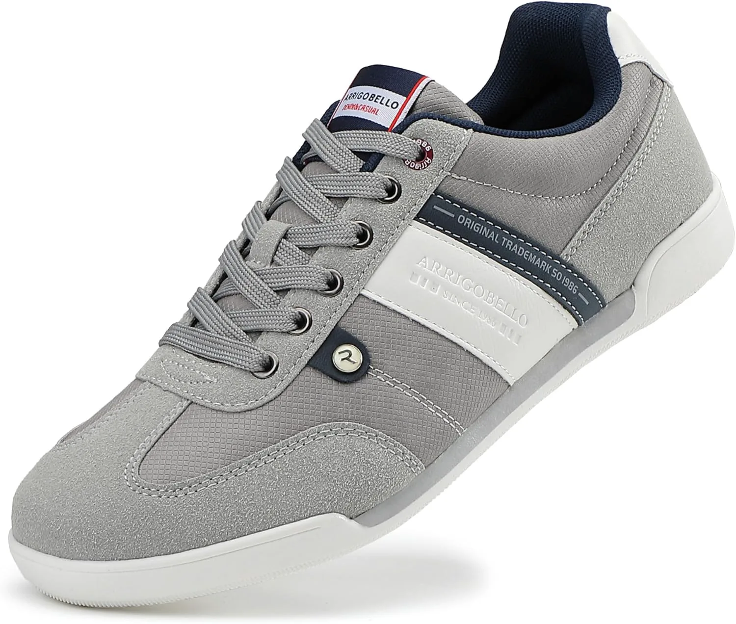 

Мужские повседневные кроссовки AX BOXING, модные кроссовки, дышащие и удобные для ходьбы, серый