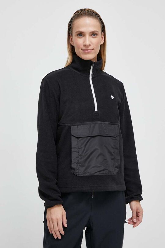 

Флисовая толстовка Volcom, черный