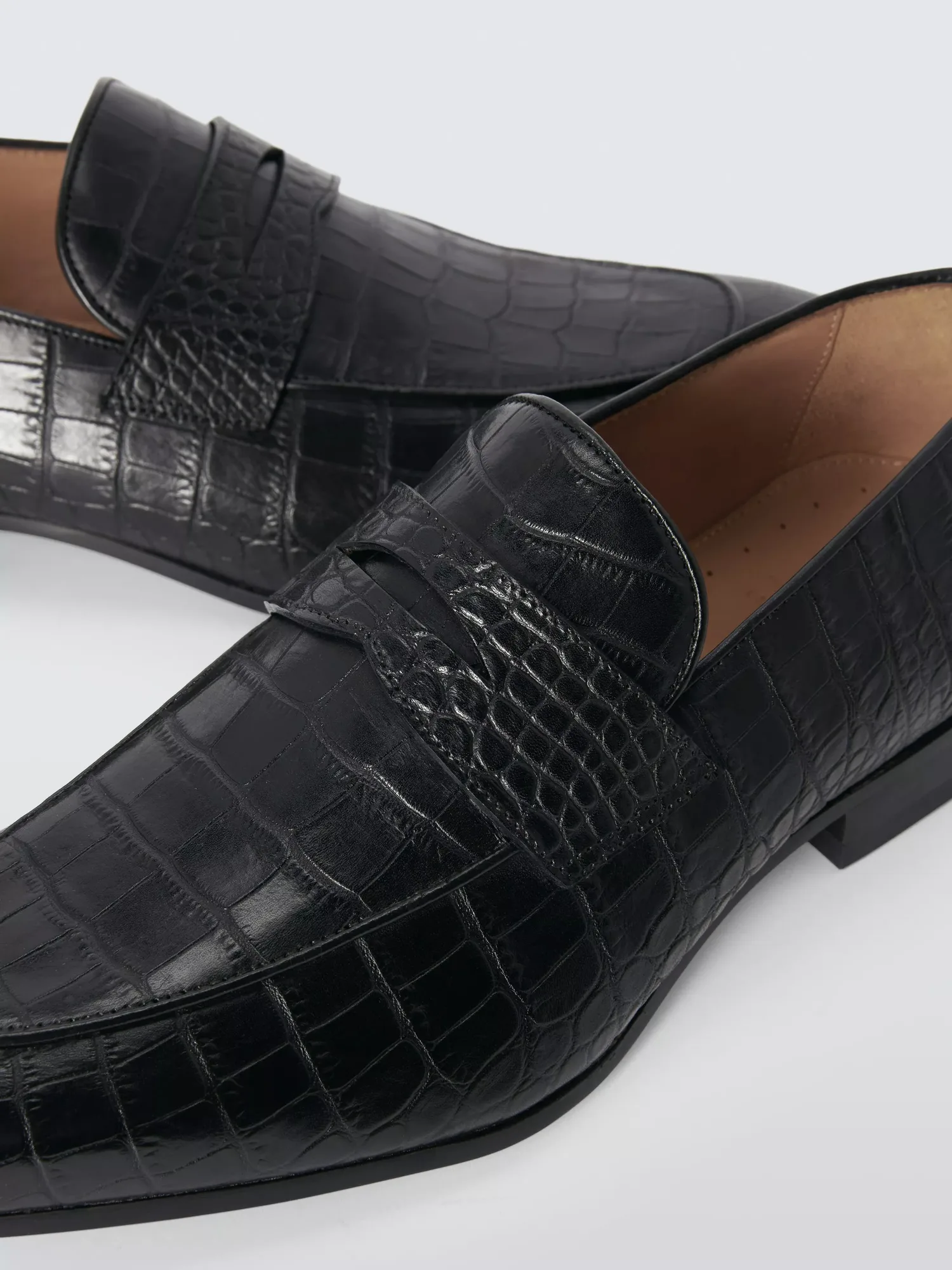 Лоферы Ledbury из кожи с эффектом крокодила John Lewis — фото 3