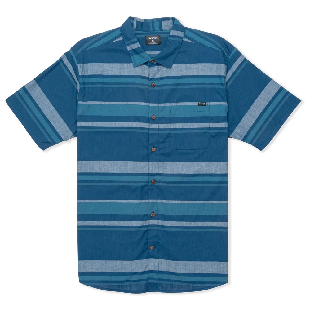 

Рубашка с коротким рукавом Hurley Oao Lido Stripe, синий