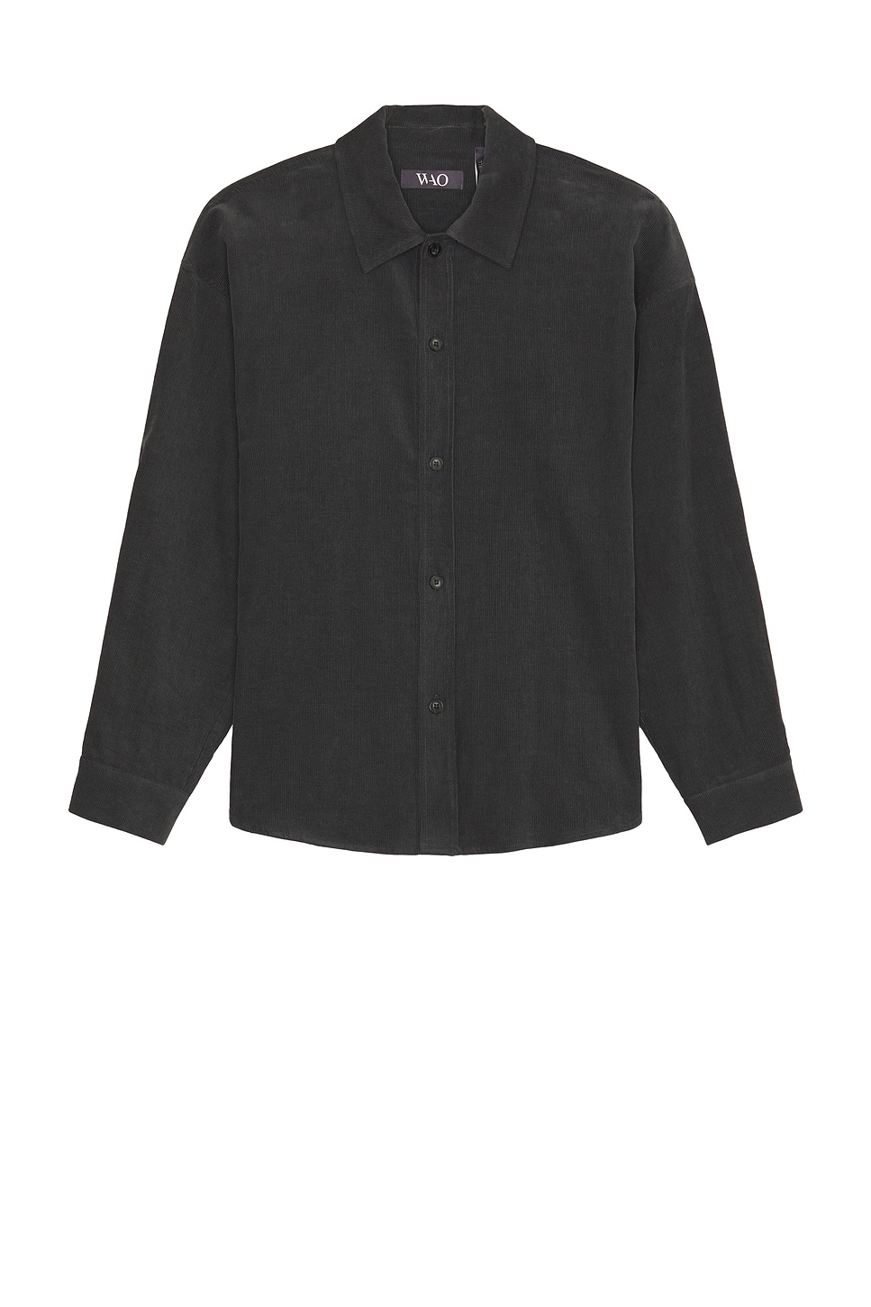 

Оверсайз рубашка из вельвета Wao, charcoal