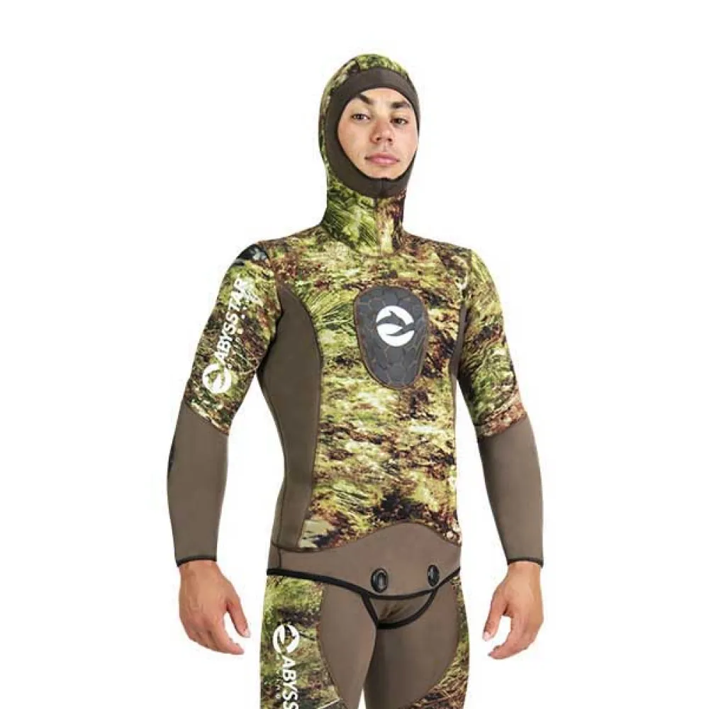 

Куртка для подводной охоты Abysstar Grouper Evo 5 mm, зеленый