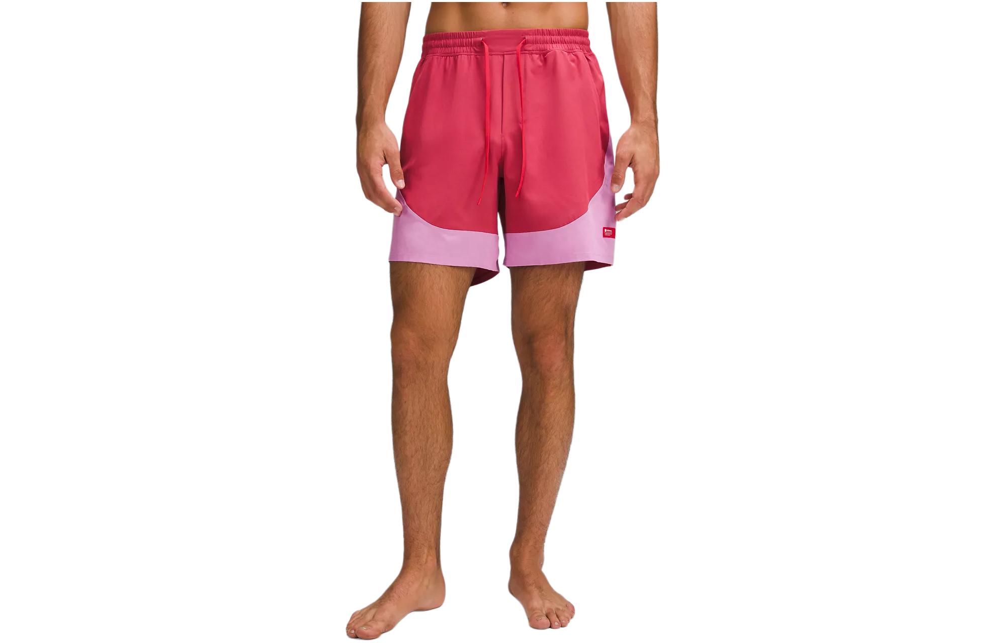 

Шорты Pace Breaker без подкладки, повседневные, для мужчин, 7 футов Lululemon, Oasis Blue/Shadow Color/Sinatra Blue/Oasis Blu/Shadow Color/Sinatra Blue