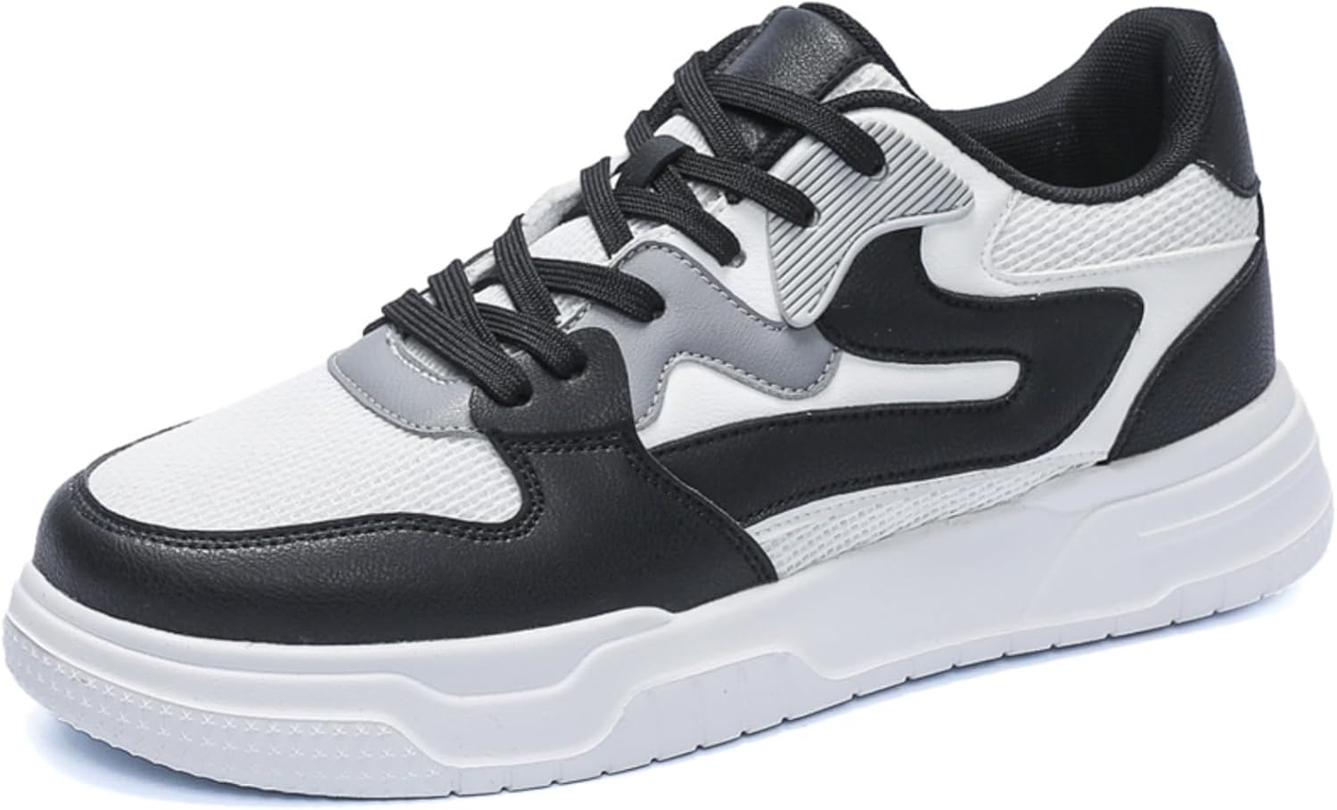 

Мужские повседневные кроссовки для скейтбординга - стильные, легкие и идеальные для ходьбы, ежедневной носки и катания на скейтборде Aokisx, белый/черный