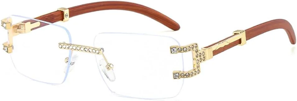 

Солнцезащитные очки MUTYNE с алмазной огранкой, ретро-стиль, безрамочные, роскошные, с градиентным переходом цвета, модные квадратные, для мужчин и женщин, C09 Gold