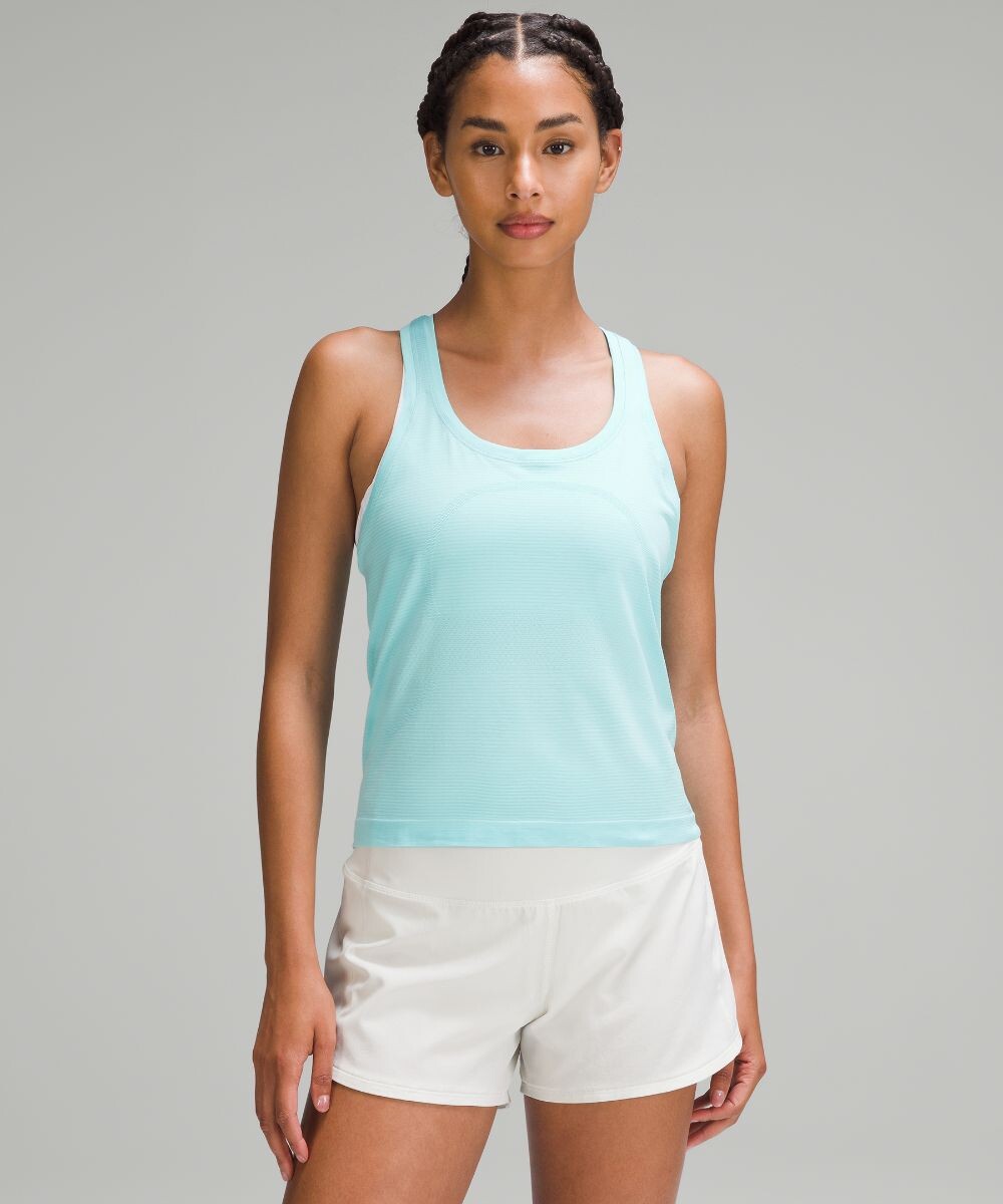 

Майка Swiftly Tech Racerback 2.0 Lululemon, синий