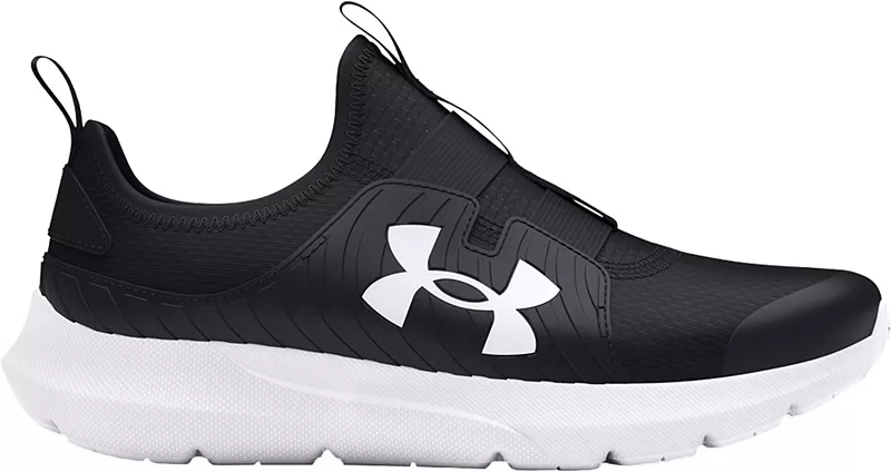 

Детские слипоны Under Armour Outhustle 2 для дошкольников, черный