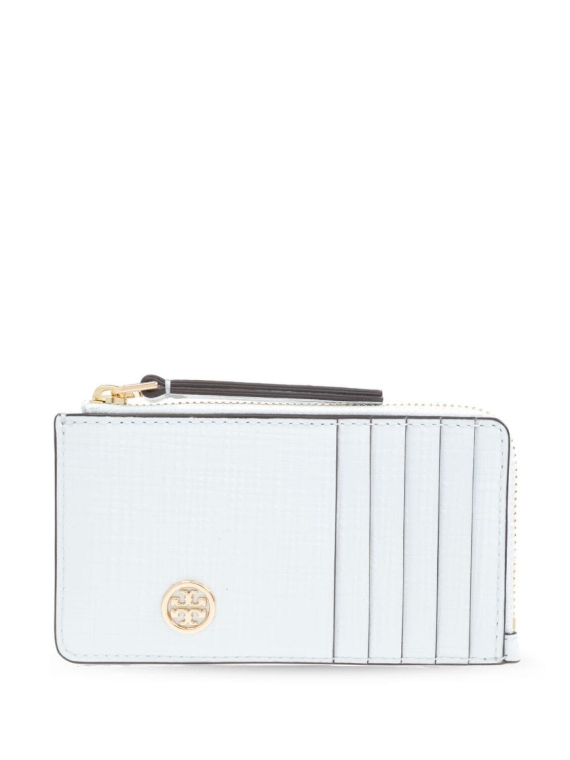 

Tory Burch держатель для карт Robinson Crosshatched, синий