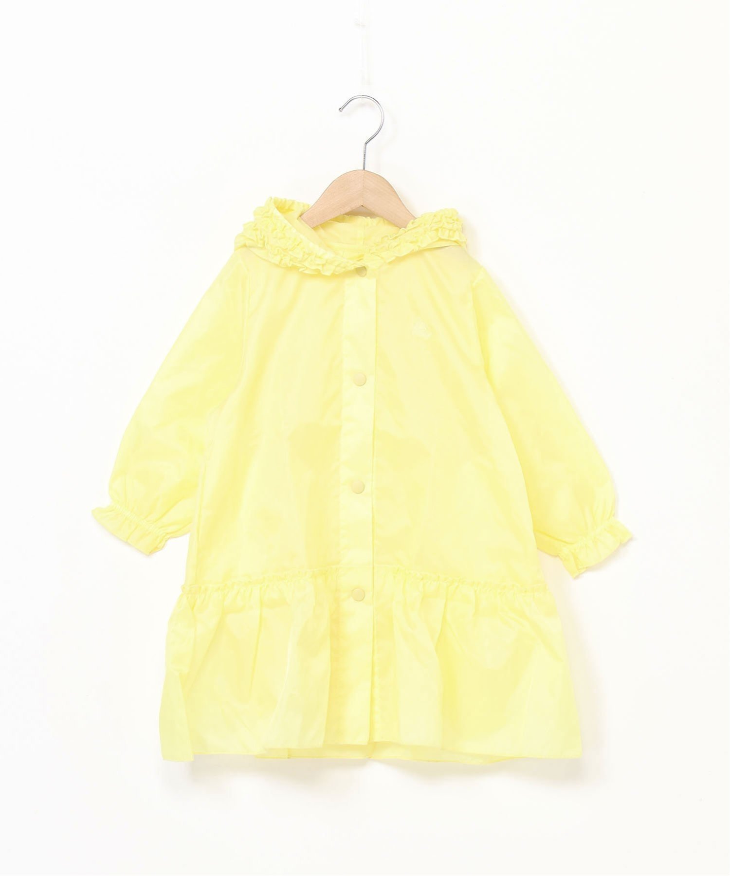 Девичий плащ с оборками Ocean&Ground, Yellow