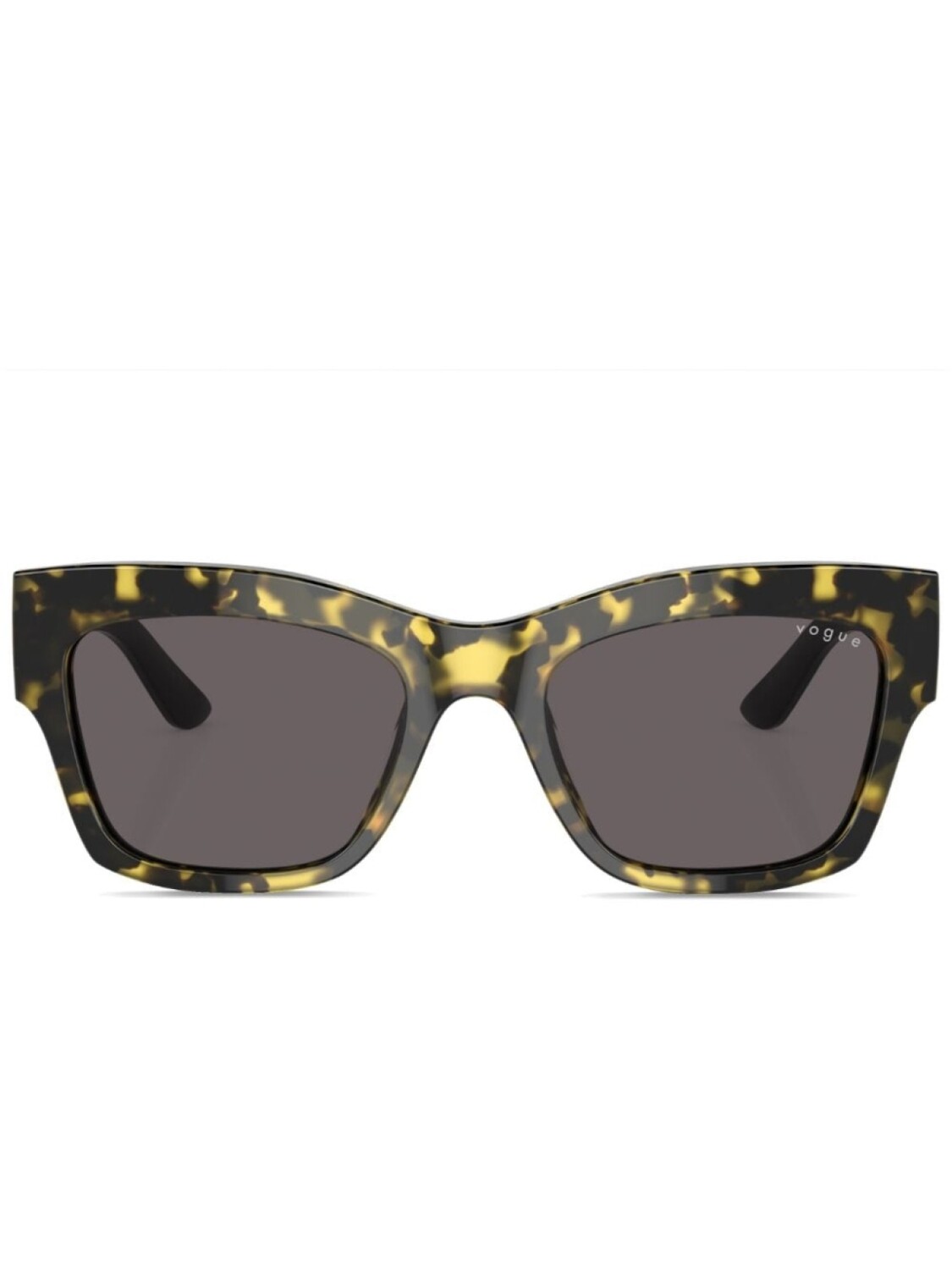 

Vo5524s Солнцезащитные очки в прямоугольной оправе Vogue Eyewear, желтый