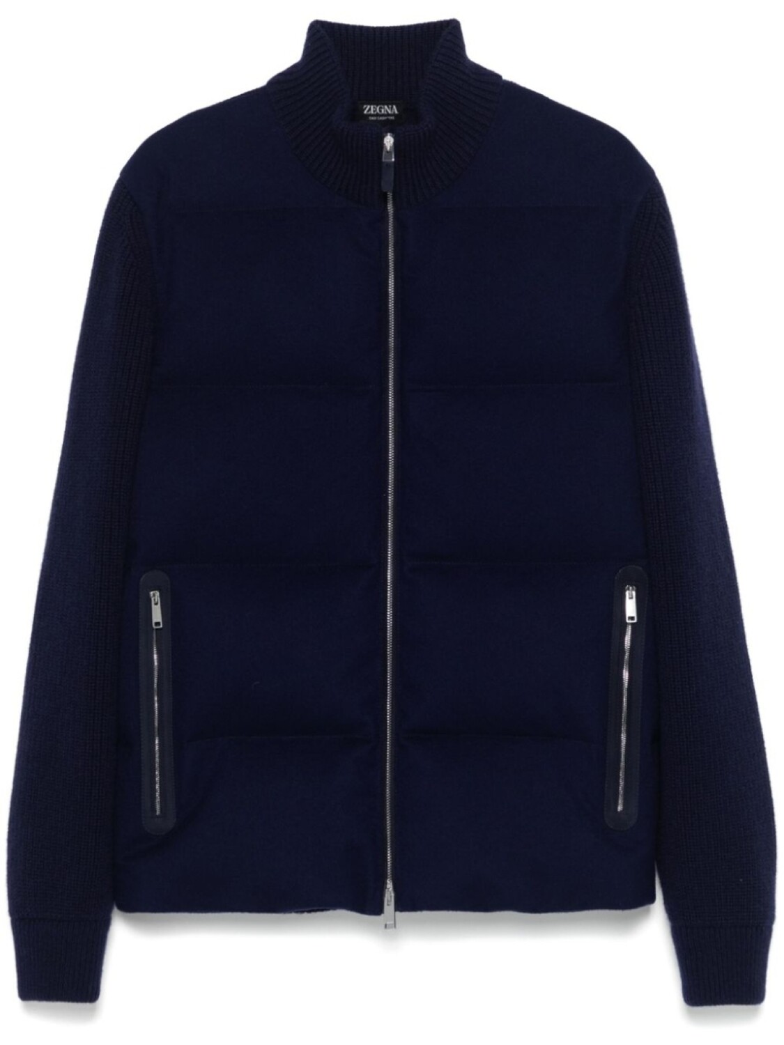 

Кашемировый пуховик Zegna, синий