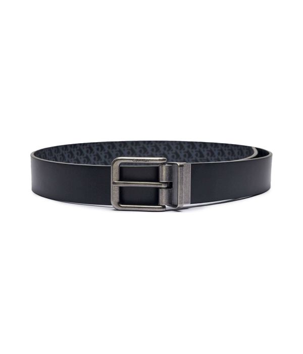 

Ремень мужской Calvin Klein Jeans двусторонний кожаный, черный