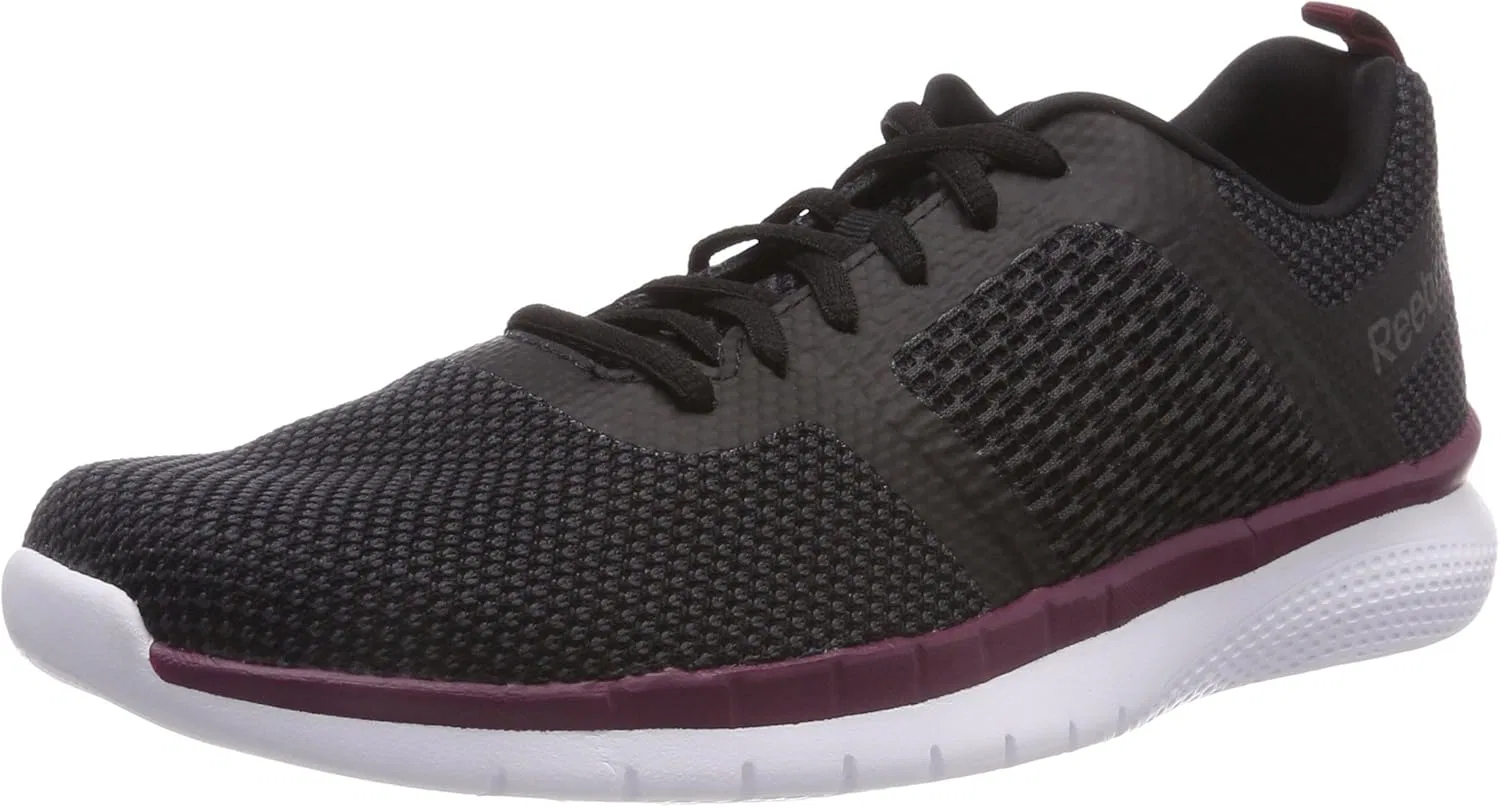 Мужские кроссовки для трейлраннинга Reebok PT Prime Runner FC, Multicoloured Black Coal Ash Grey Rustic Wine White 000