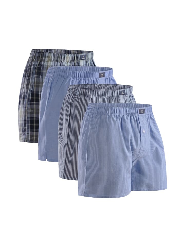 

Боксерские трусы DANISH ENDURANCE, цвет blue/stripes mix