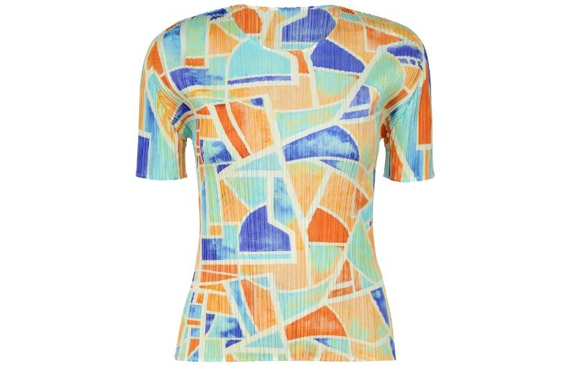 

Футболка женская разноцветная ISSEY MIYAKE