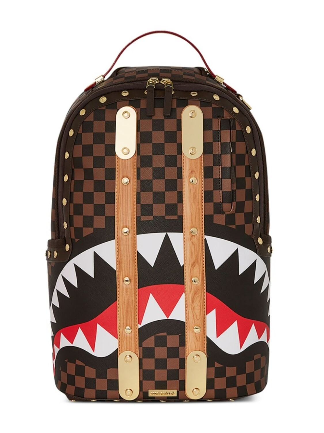 

Рюкзак с принтом монстра Sprayground kid, коричневый