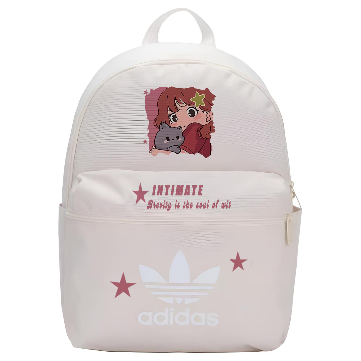 

Adidas Originals Тканевый рюкзак унисекс белый, Kitten and Girlish