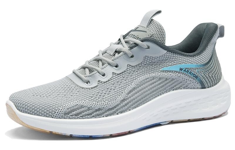Кроссовки WARRIOR Lifestyle Shoes Men Low-top Gray, серый/синий — фото 2