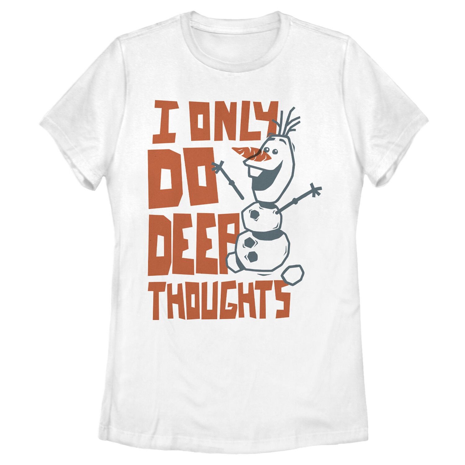 

Детская футболка Disney Frozen 2 Olaf Deep Thoughts Licensed Character