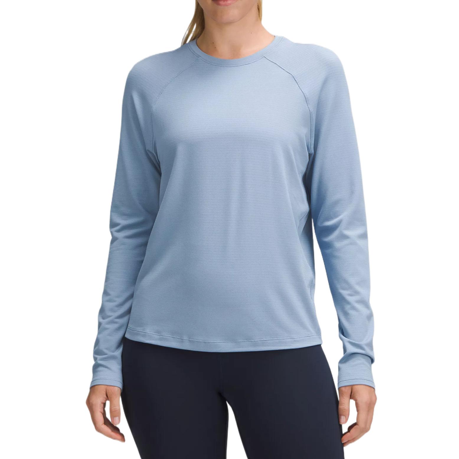 

Футболка License To Train Classic Fit с длинным рукавом Lululemon, синий