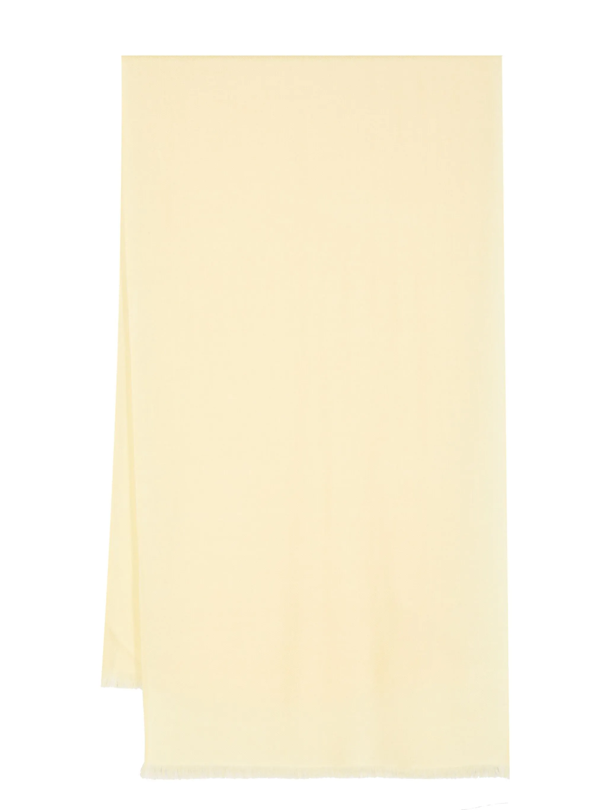 

Шарф с бахромой N.Peal, желтый