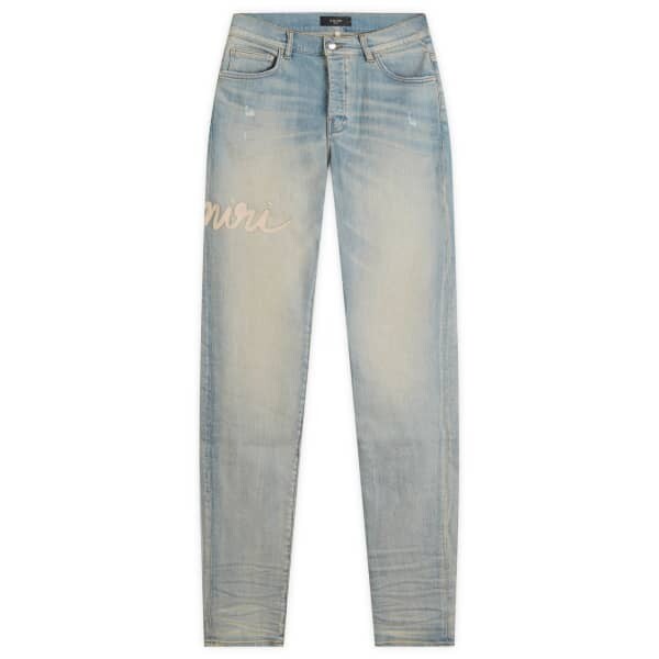 

Джинсы с логотипом Script Amiri, индиго