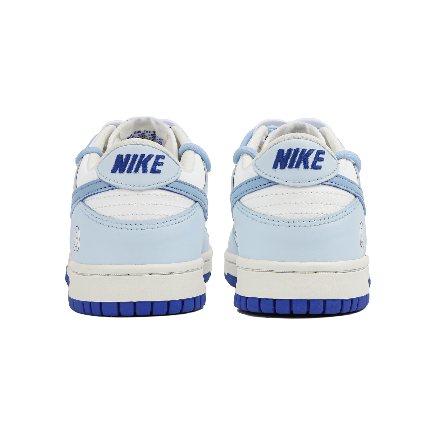 

Кроссовки Nike Dunk Skateboard Shoes Women's Low-Top White Blue