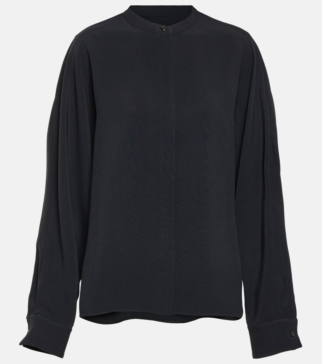 

Рубашка с круглым вырезом JIL SANDER, черный