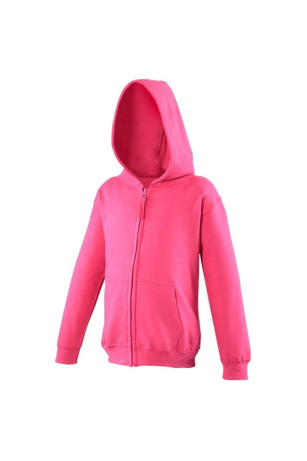 

Толстовка с капюшоном Hoodie Zoodie AWDis, розовый