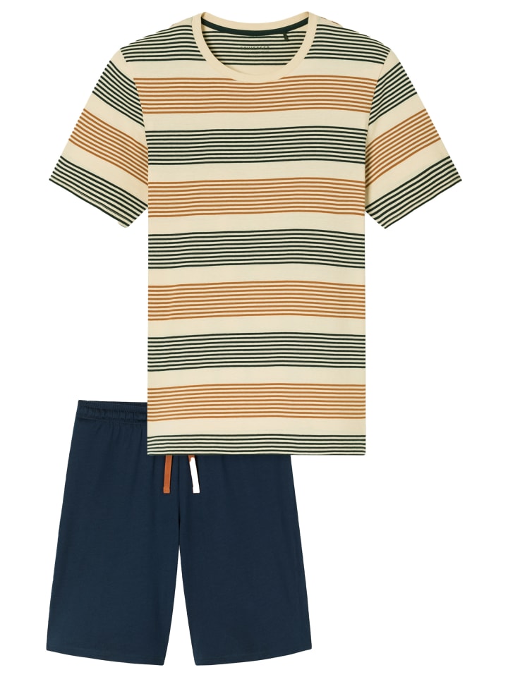 

Schiesser Повседневная ночная пижама в цвете виски