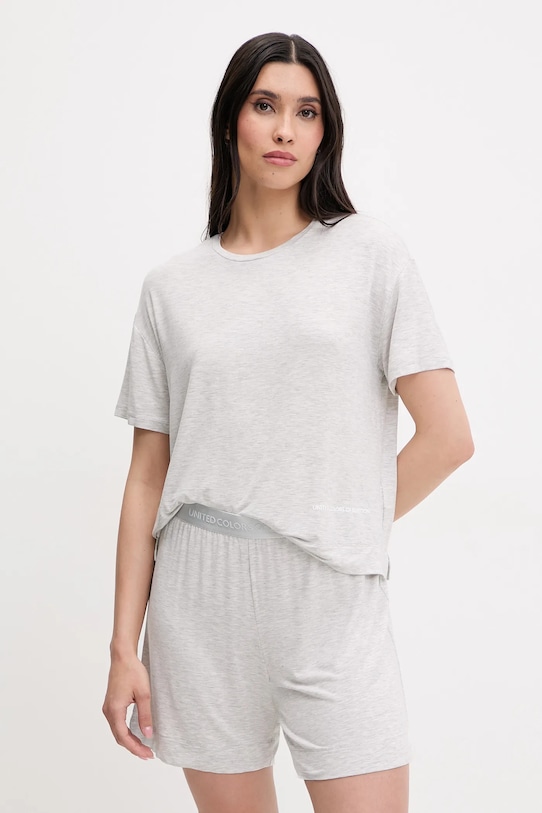 

Футболка пижамная United Colors Of Benetton, серый