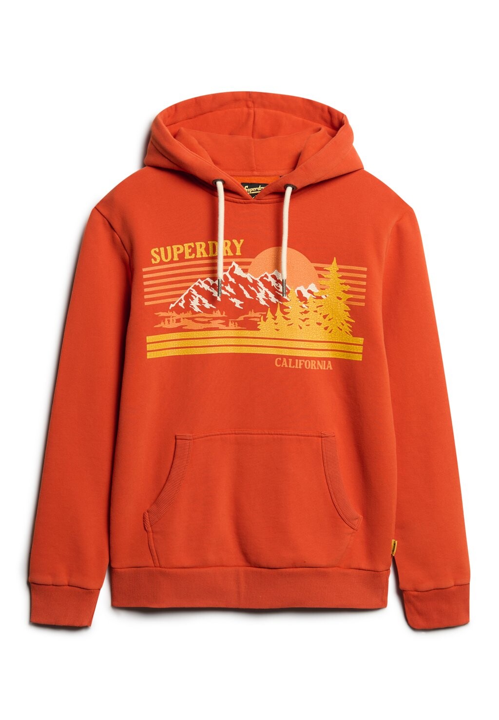 Толстовка с капюшоном OUTDOOR GRAPHIC STRIPE Superdry, оранжевый — фото 2